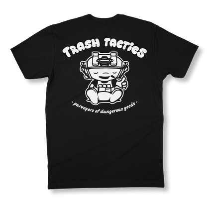 Trashadelic Tee - Black