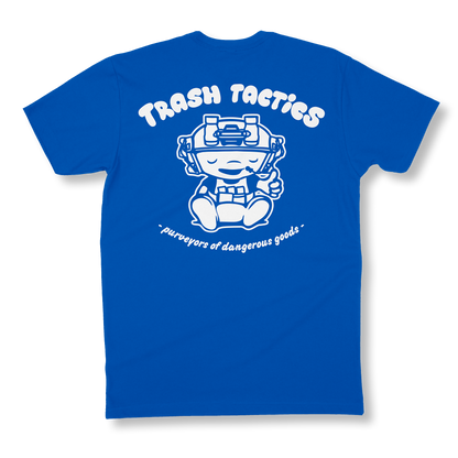 Trashadelic Tee - Blue