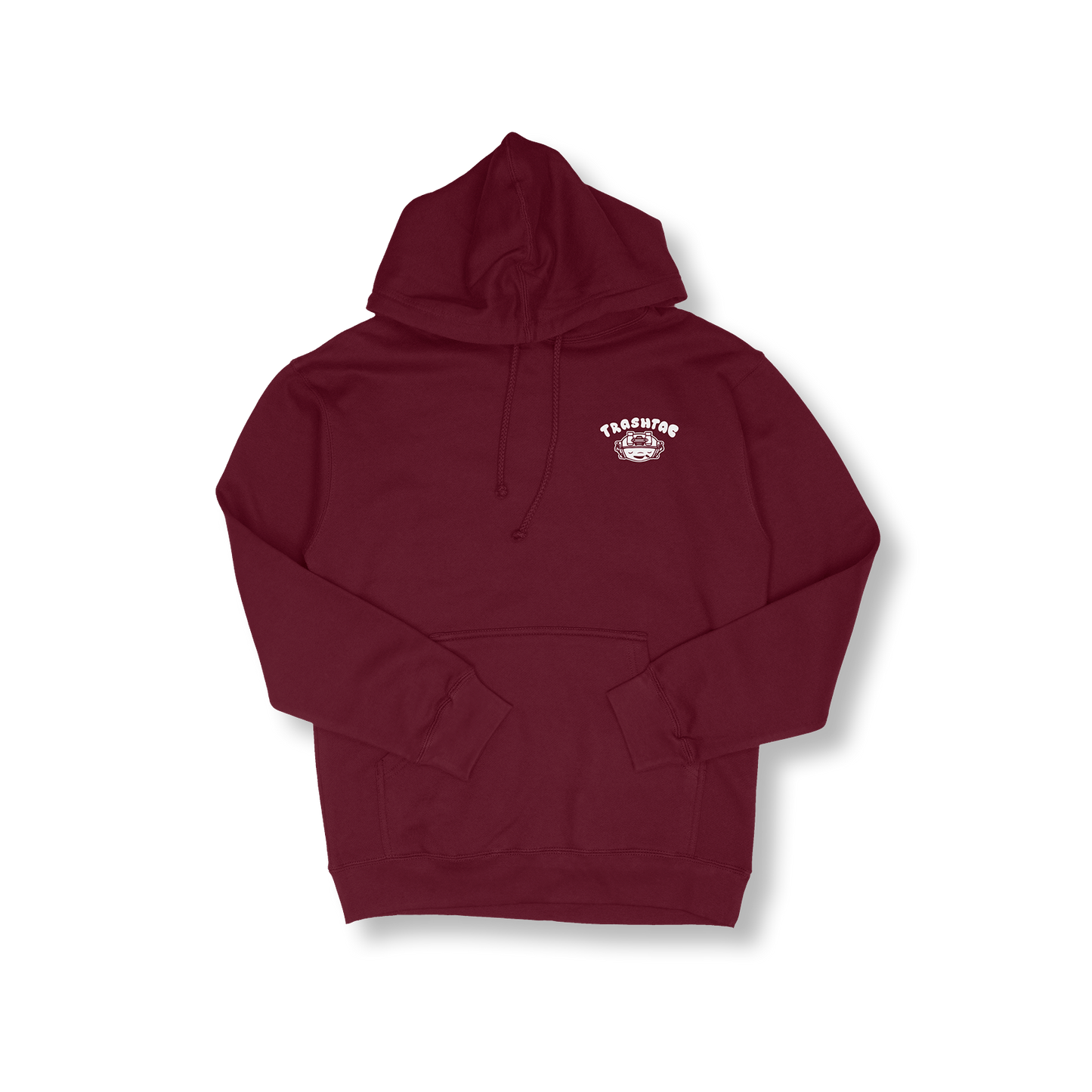 Trashadelic Hoodie - Maroon